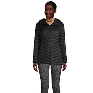 New Lands end Women's Petite Ultralight Packable Down Jacket